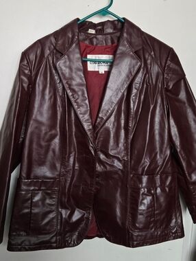 Vintage Wilsons Oxblood Leather Jacket
